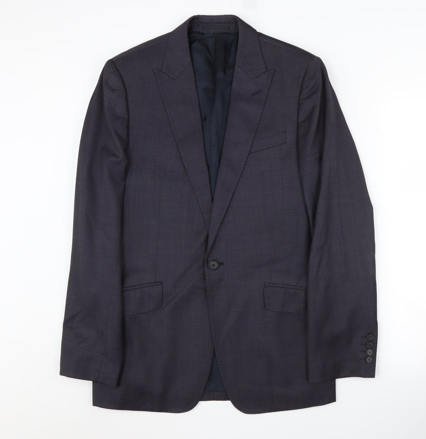 Mens UK Size 38 Jaeger Regular Blue Suit Jacket