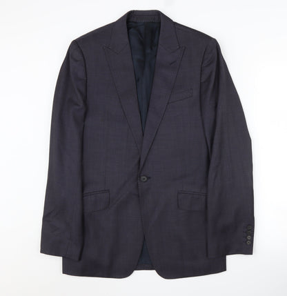 Mens UK Size 38 Jaeger Regular Blue Suit Jacket