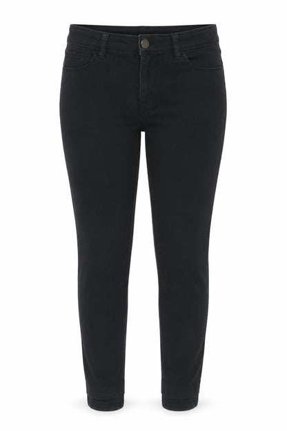 Womens UK Size 10 Kangol Slim Fit Skinny Black Jeans