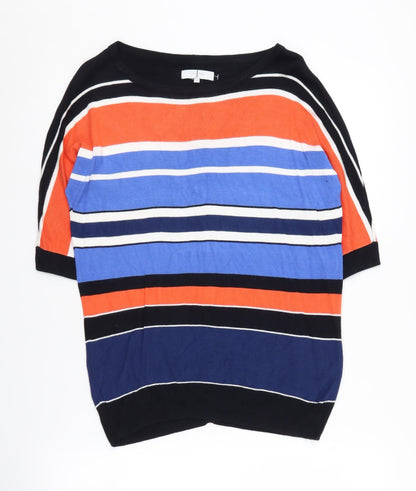 Jasper Conran Women's Multicoloured Striped Cardigan, Size 12