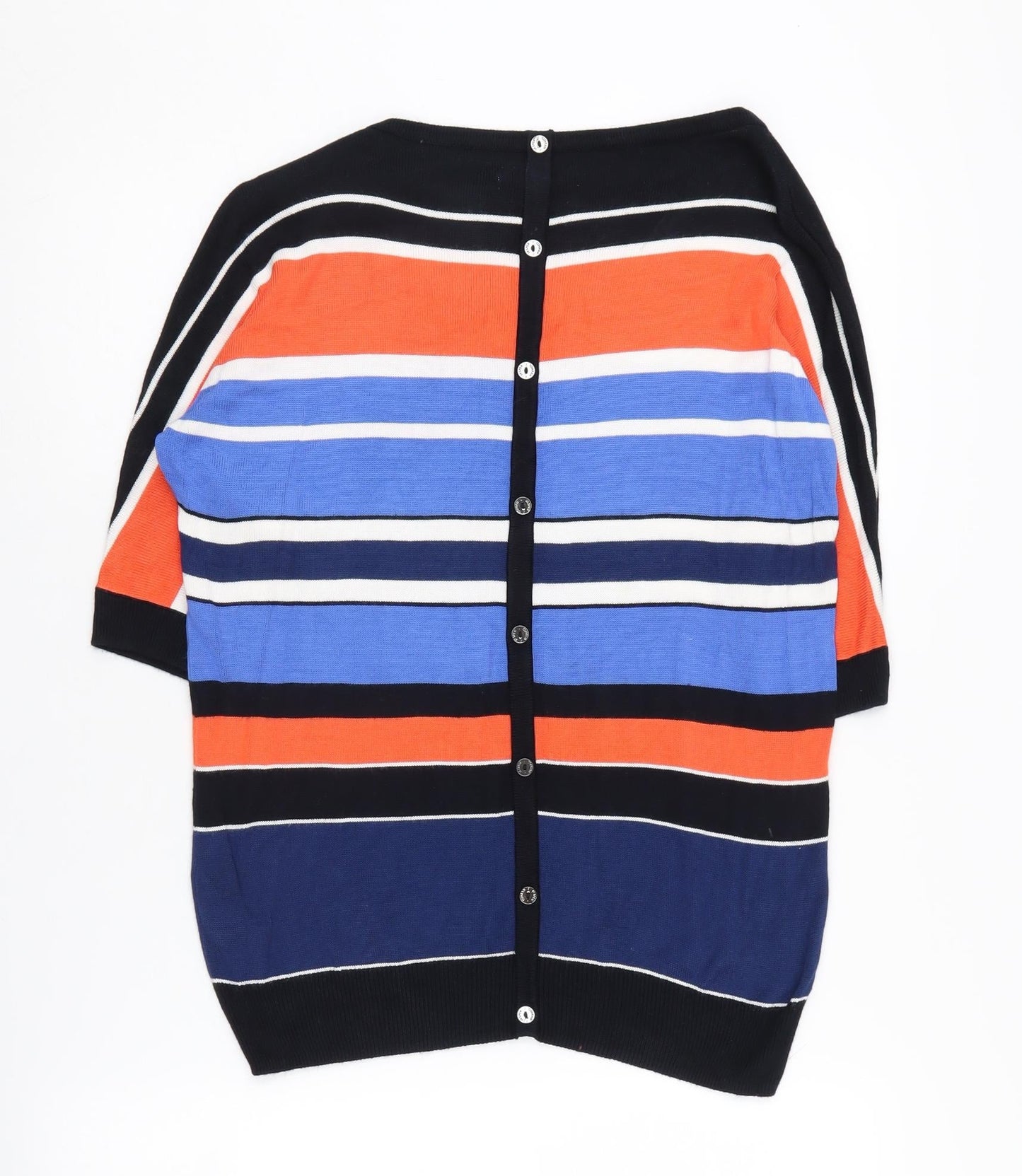 Jasper Conran Women's Multicoloured Striped Cardigan, Size 12