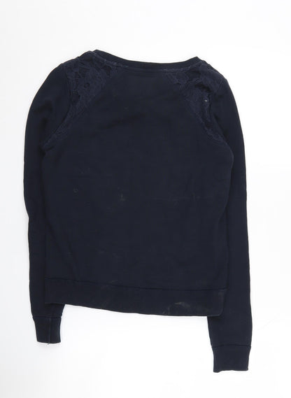 Superdry Women's Black XS Pullover Sweatshirt