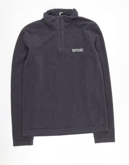 Mens UK Size S Regatta Black Pullover Sweatshirt