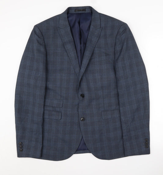 Mens UK Size 42 NEXT Regular Blue Suit Jacket