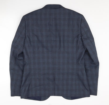 Mens UK Size 42 NEXT Regular Blue Suit Jacket