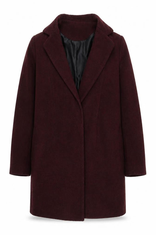 Womens UK Size 14 Covent Garden Red Overcoat
