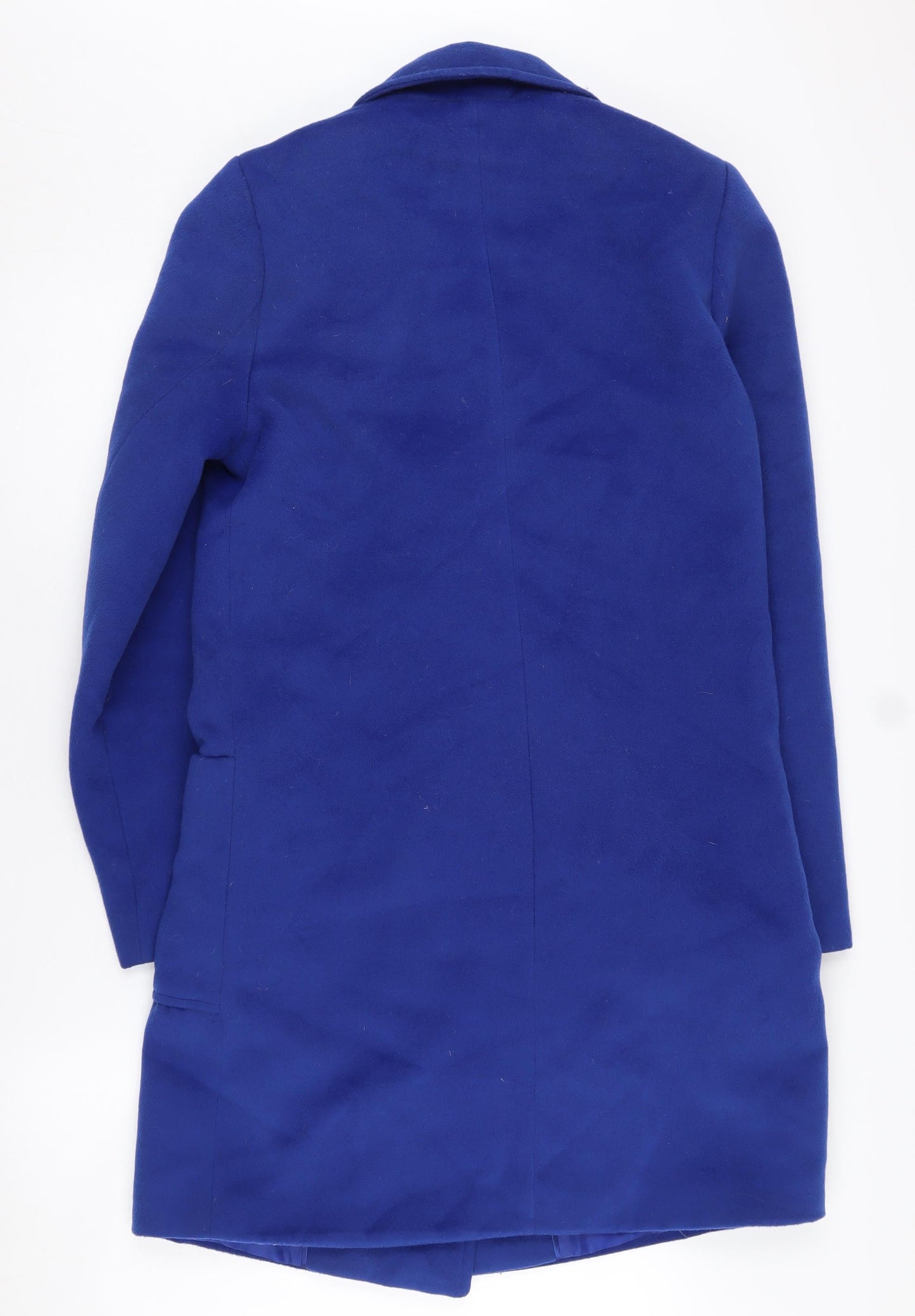 Principles Women's Blue Overcoat Size 8 Button