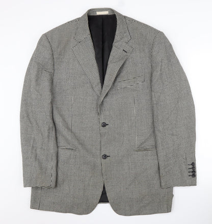 Mens UK Size 44 Greenwoods Regular Grey Suit Jacket