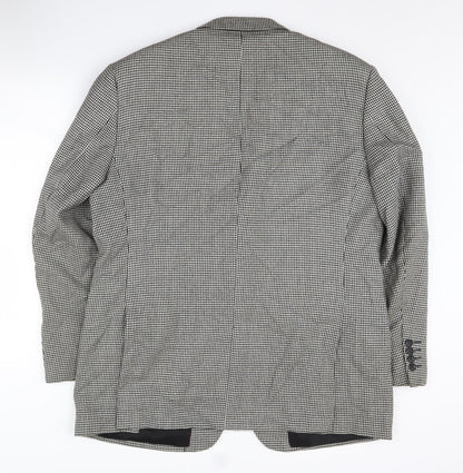 Mens UK Size 44 Greenwoods Regular Grey Suit Jacket