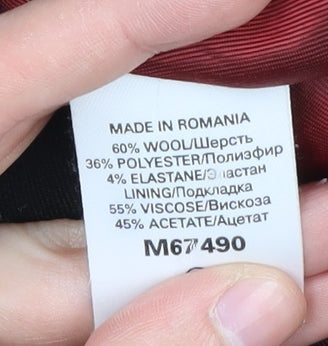 Next Women's Black Pinstripe Blazer, Size 14, Business Suit