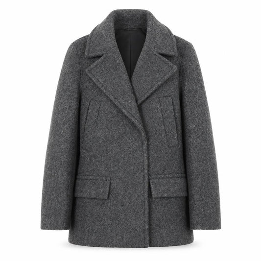 Womens UK Size 4 H&M Grey Basic Jacket