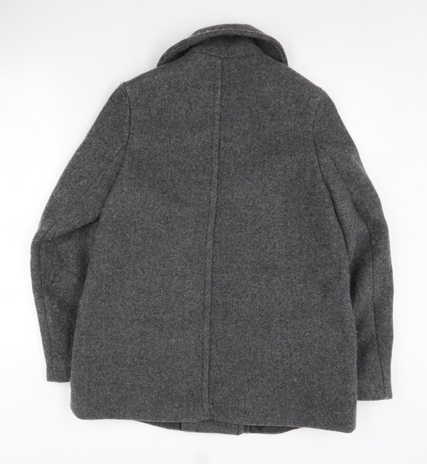 Womens UK Size 4 H&M Grey Basic Jacket