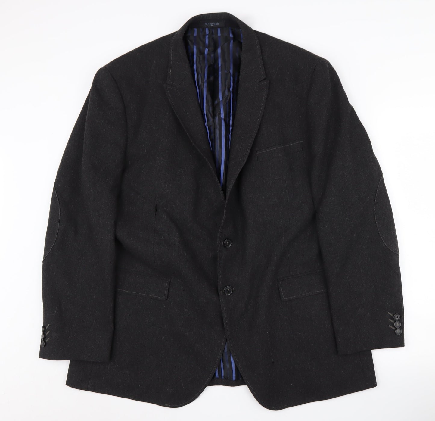 Mens UK Size 44 Marks and Spencer Regular Black Suit Jacket