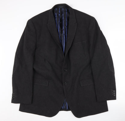 Mens UK Size 44 Marks and Spencer Regular Black Suit Jacket