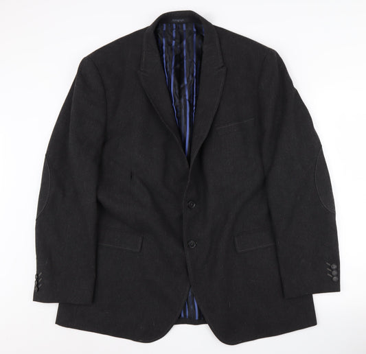 Mens UK Size 44 Marks and Spencer Regular Black Suit Jacket