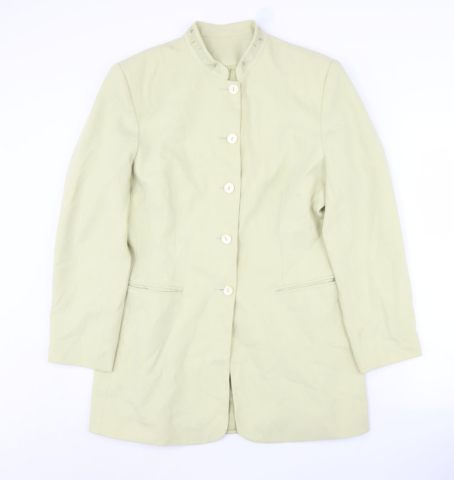Womens UK Size 14 Richards Regular Beige Suit Jacket