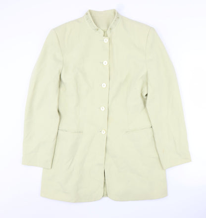 Womens UK Size 14 Richards Regular Beige Suit Jacket