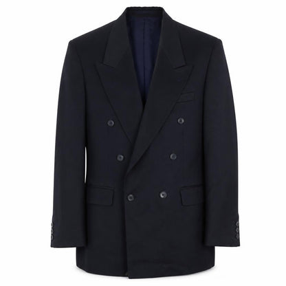 Mens UK Size 38 Sergio Rossi Regular Blue Suit Jacket
