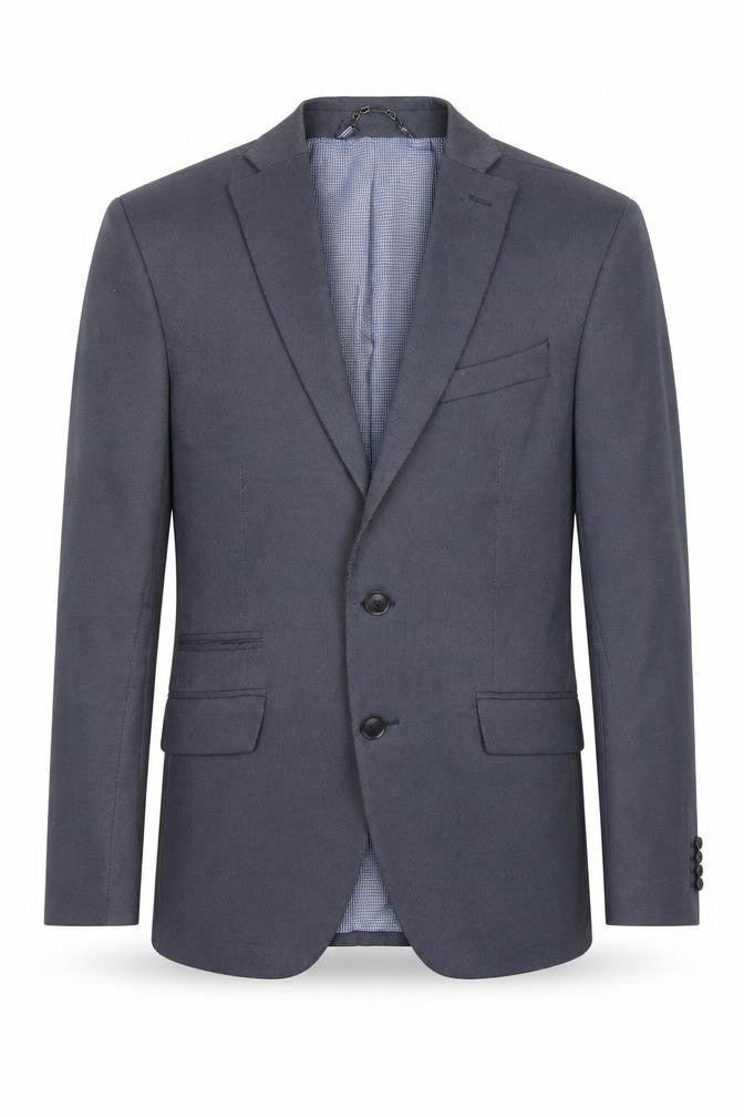 Mens UK Size 36 Zara Man Regular Blue Suit Jacket