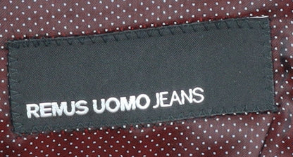 Remus Uomo Men's Grey Wool Blazer 36R Jacket