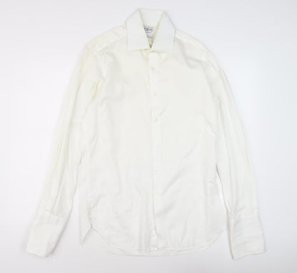 Mens UK Collar Size 16 DE&S Manchester Smart White  Dress Shirt