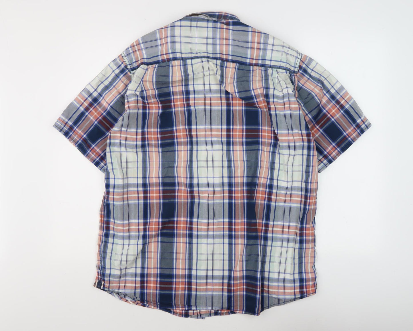 Woodenhook Men's Multicoloured Plaid Shirt L
