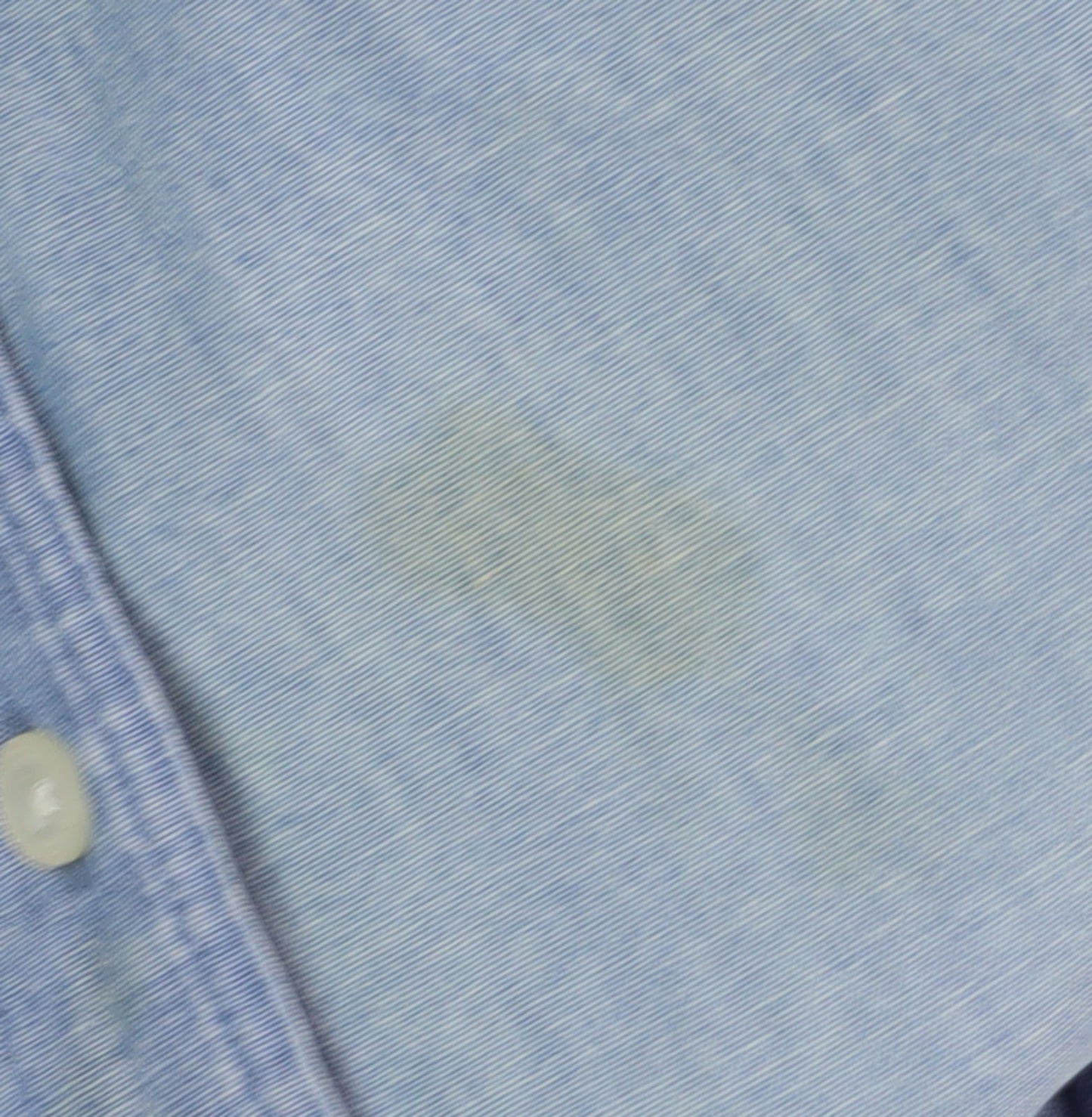 Hawkshead Men's Blue XL Denim Shirt, Casual Button-Up