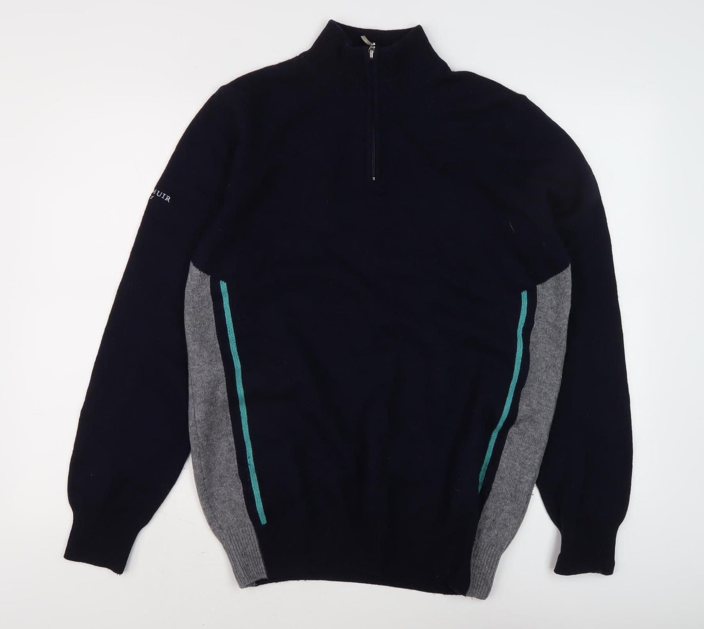 Glenmuir Men's Blue Full Zip Jumper M