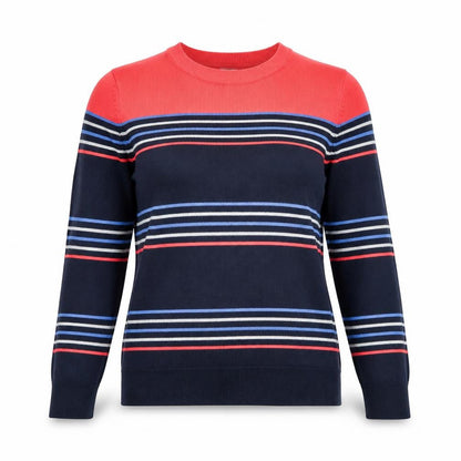 Womens UK Size 14 M&Co Multicoloured Pullover Jumper