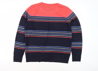 Womens UK Size 14 M&Co Multicoloured Pullover Jumper