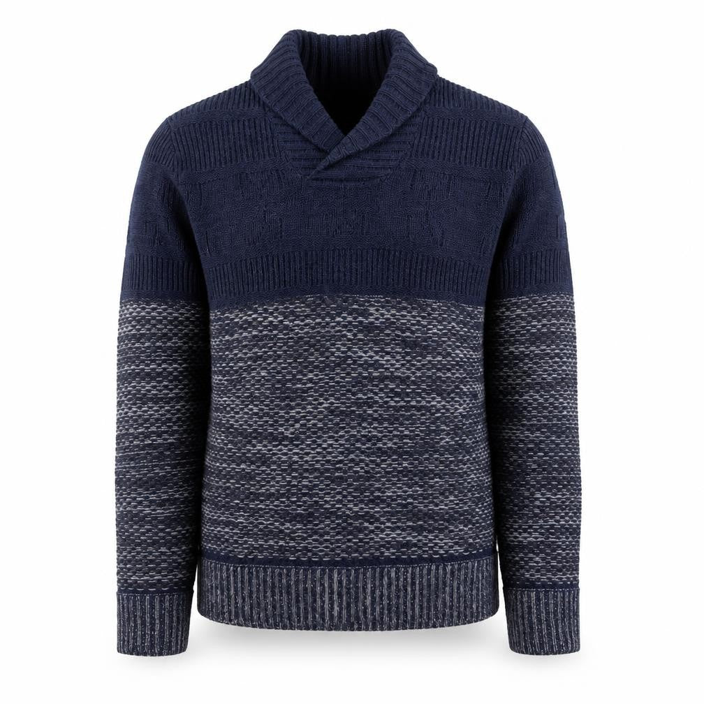 Mens UK Size S Marks and Spencer Blue Pullover Jumper