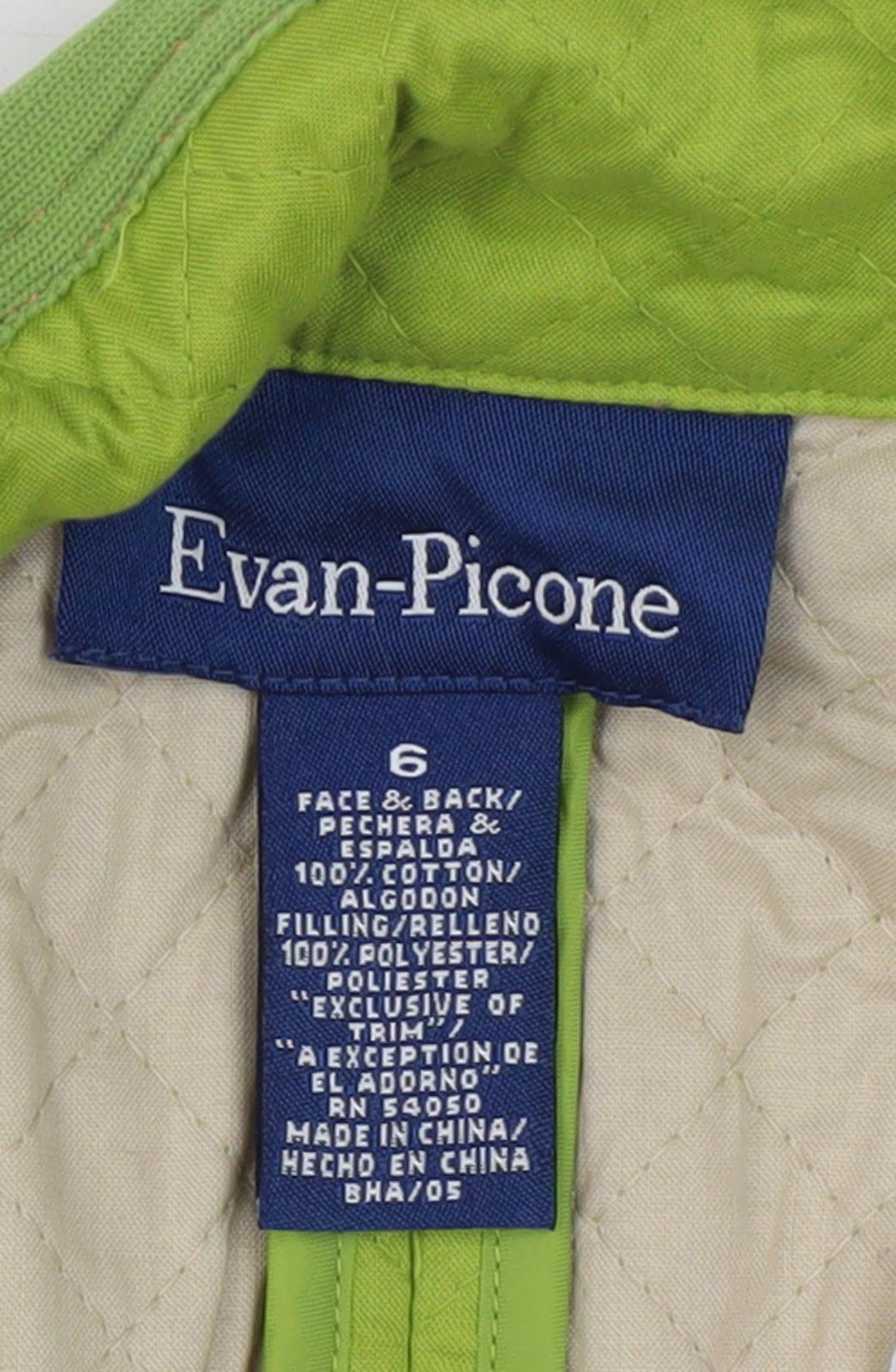 Evan-Picone Women's Green Quilted Blazer Size 6