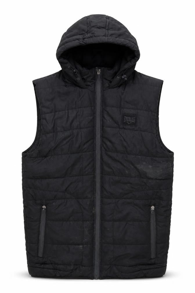 Mens UK Size S Everlast Black Puffer Jacket