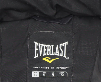 Mens UK Size S Everlast Black Puffer Jacket