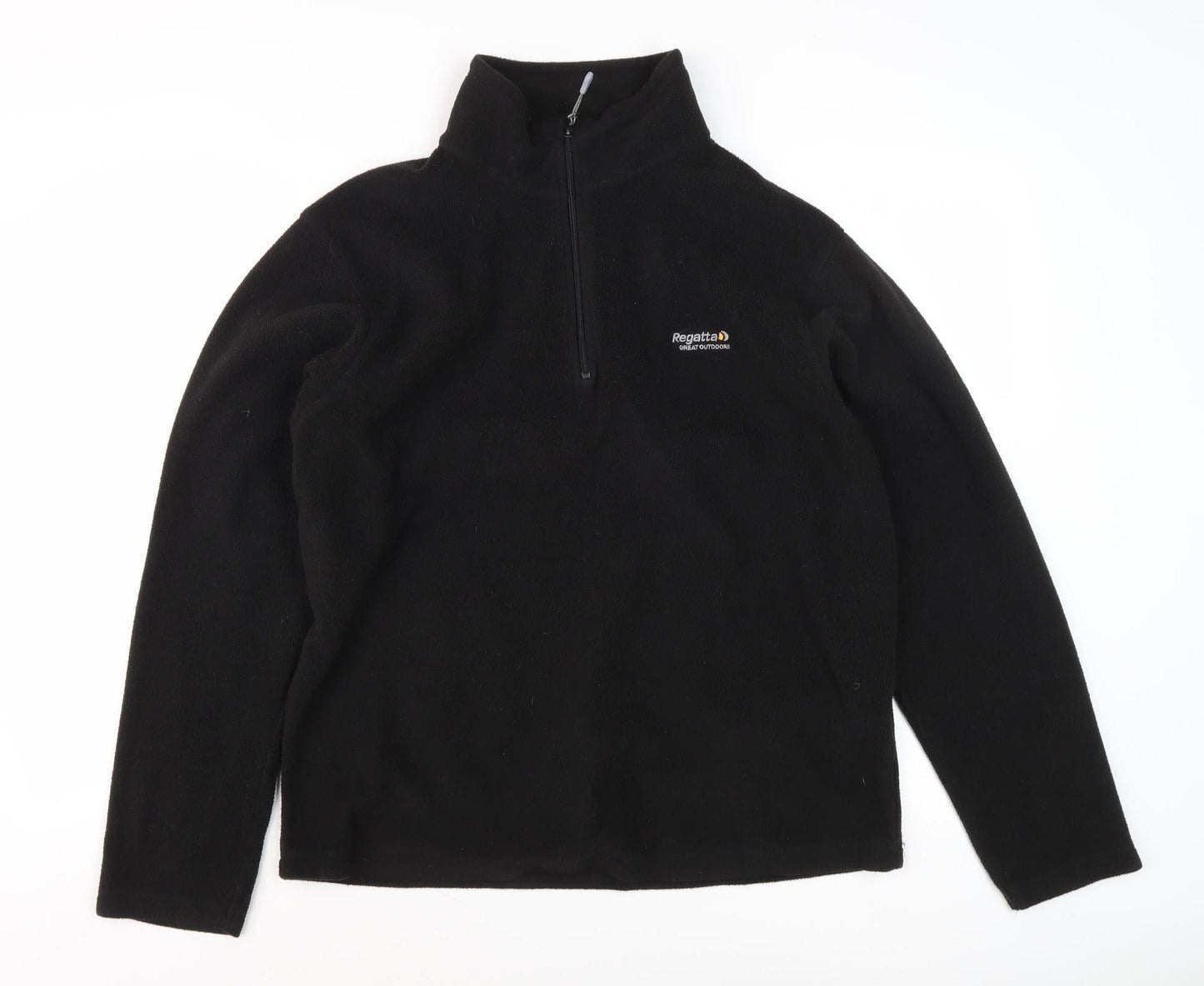 Regatta Black Fleece Pullover, Unisex L, Outdoor Hiking