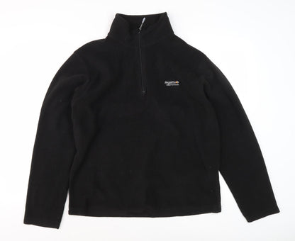 Regatta Black Fleece Pullover, Unisex L, Outdoor Hiking
