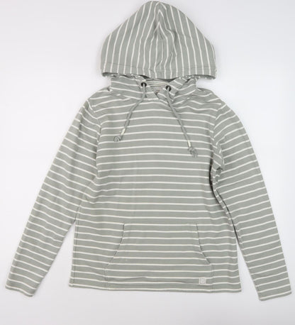 Womens UK Size S Fat Face Grey Pullover Hoodie