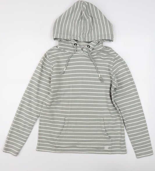 Womens UK Size S Fat Face Grey Pullover Hoodie