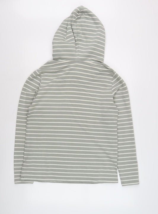 Womens UK Size S Fat Face Grey Pullover Hoodie