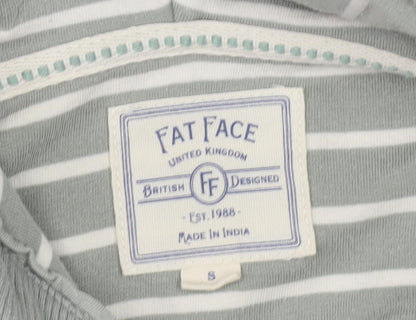 Womens UK Size S Fat Face Grey Pullover Hoodie