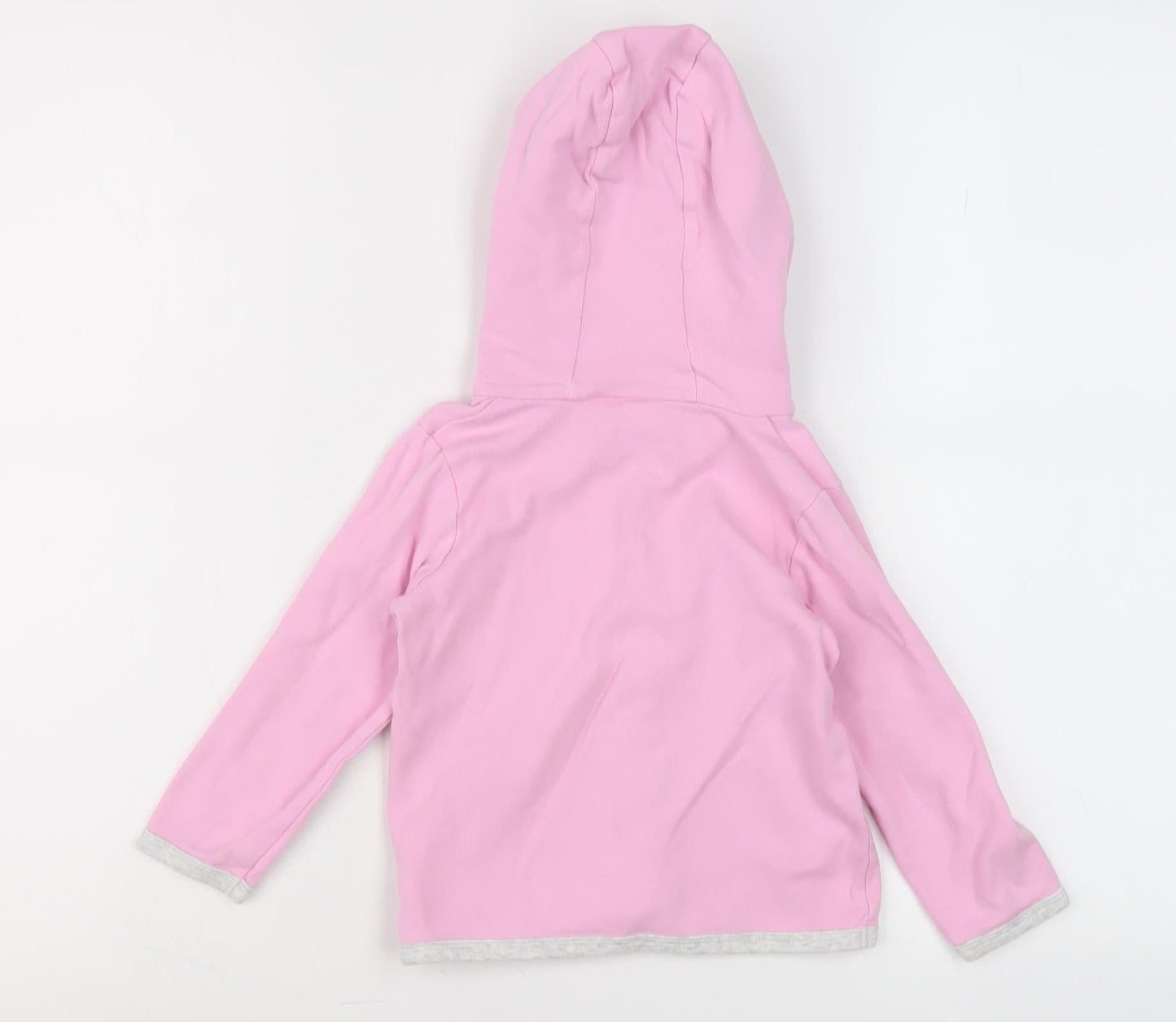 Looney Tunes Girls Pink Full Zip Hoodie, Size 1-2 Years, Casual
