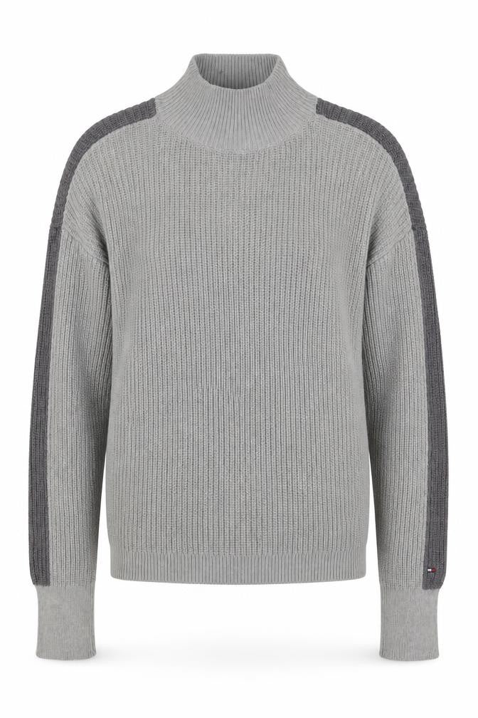 Mens UK Size S Tommy Hilfiger Grey Pullover Jumper