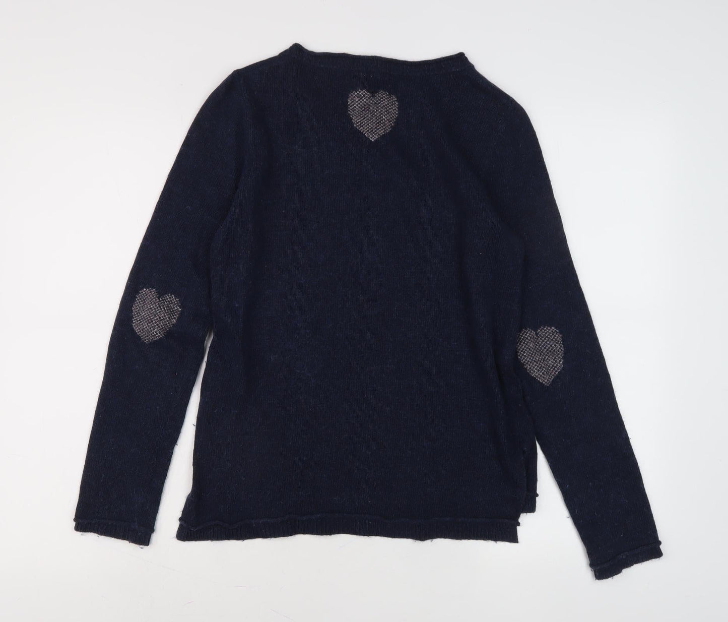 Womens UK Size 8 White Stuff Blue Pullover Jumper