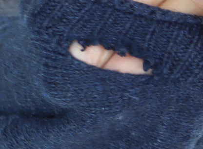 Womens UK Size 8 White Stuff Blue Pullover Jumper