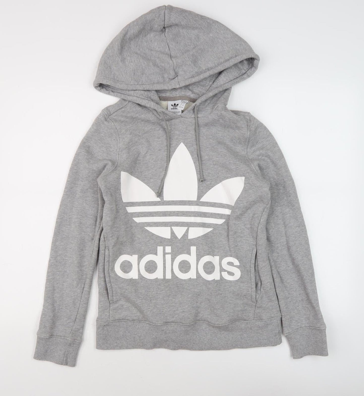 Adidas Women's Grey Pullover Hoodie XS