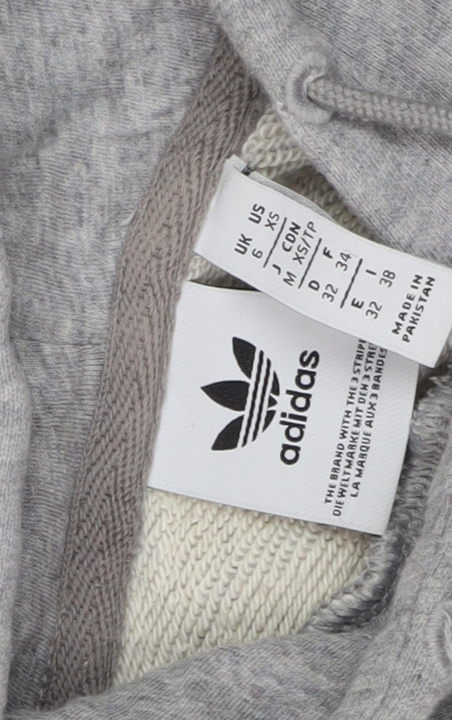 Adidas Women's Grey Pullover Hoodie XS