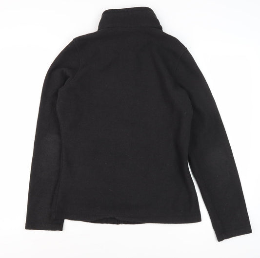 Regatta Women's Black Full Zip Jacket Size 10