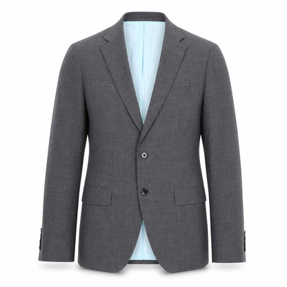 Mens UK Size 38 Moss London Regular Grey Suit Jacket