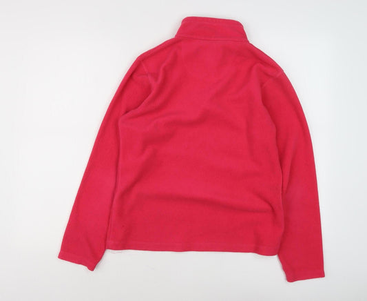 Regatta Women's Red Fleece Pullover Sweatshirt Size 10