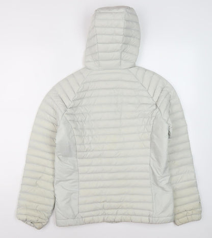 Womens UK Size 10 Craghoppers White Puffer Jacket